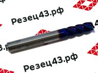 Концевая фреза с закруглённым углом режущей кромки R0.5 D6-D6-50 4Z, сталь (HRC65)