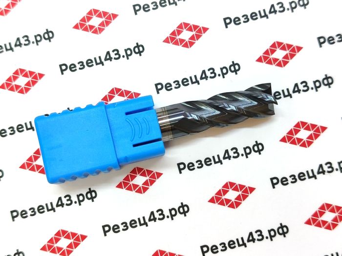 Концевая фреза D12-D12-75mm 4Z, сталь (HRC45)