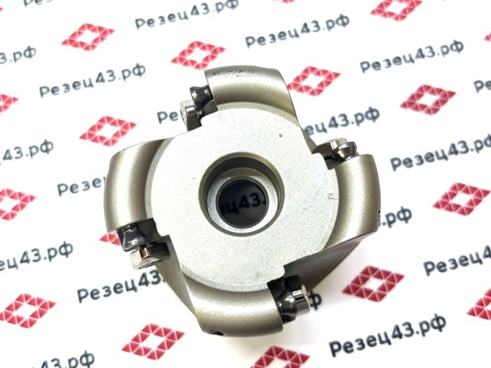 Торцевая насадная фреза LZ 63 мм, под сменные круглые пластины (EMR-6R-63-22-4T)