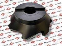 Торцевая насадная фреза HZSK 75 градусов, под сменные пластины RAP400R-160-40-7T