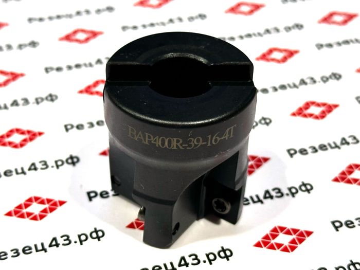 Торцевая насадная фреза 90 градусов, под сменные пластины TAP400R-39-16-4T (HZSK)