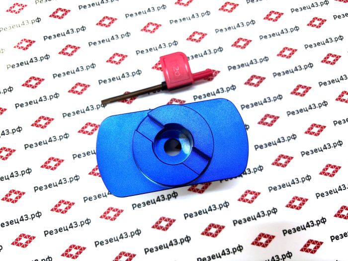 Фреза KM12-80-22-2T для чистовой фрезеровки плоскостей 45 градусов HZSK (фреза-летучка)