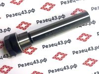 Цанговый патрон с цилиндрическим хвостовиком с лыской, диаметр 20 мм, для цанг ER20, длина 100 мм (SL20-ER20-100)