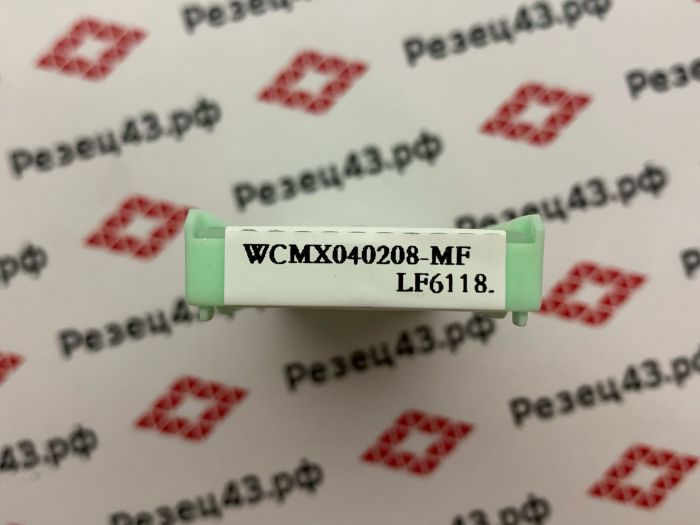 Пластина DESKAR WCMX040208-MF LF6118 для корпусных свёрел