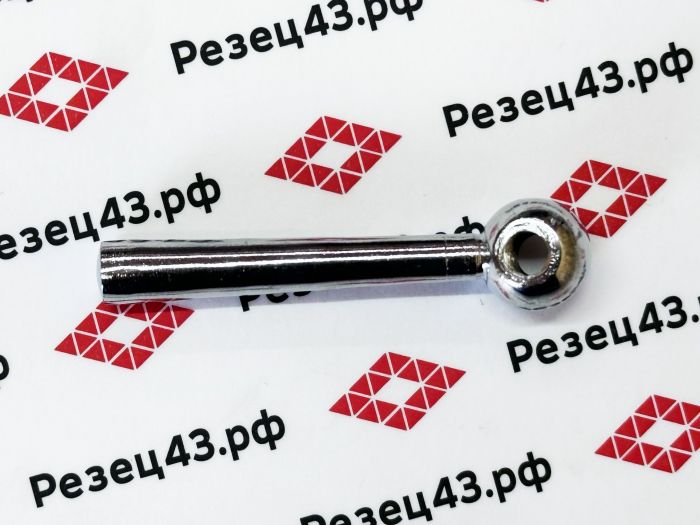 Ручка для станка шарообразная на стальном стержне 50 мм c резьбовым отверстием М6