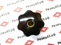 Ручка для станка в виде семиконечной звезды со сквозной внутренней резьбой 32хМ8 (12100328)