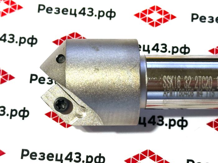 Фасочная фреза B45° C20-32-120L-2T под сменные пластины APMT1604