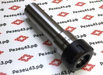 Цанговый патрон с цилиндрическим хвостовиком, диаметр 32 мм, для цанг ER32 (C32-ER32UM-100)