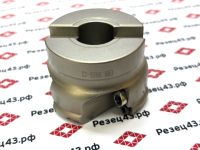 Торцевая насадная фреза LZ 63 мм, под сменные круглые пластины (EMR-5R-63-22-4T)