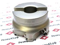 Торцевая насадная фреза LZ 80 мм, под сменные круглые пластины (EMR-5R-80-27-6T)