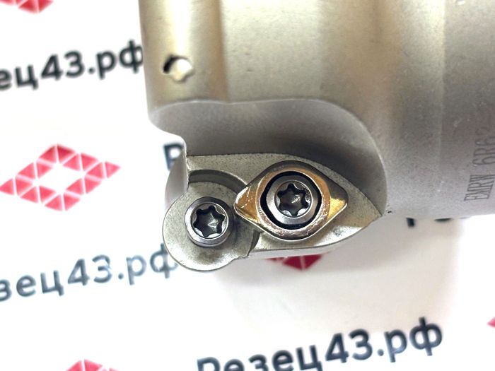 Торцевая насадная фреза LZ 63 мм, под сменные круглые пластины (EMR-6R-63-22-4T)