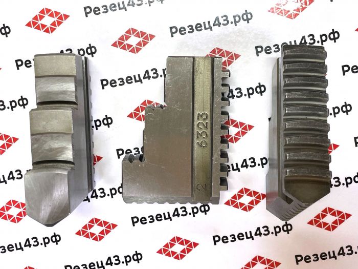 Комплект прямых кулачков для токарных патронов 7100-0043, 7100-0045 диаметром 400 мм