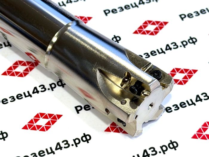 Фреза концевая EXN03R-C25-30-200-5T под сменные пластины