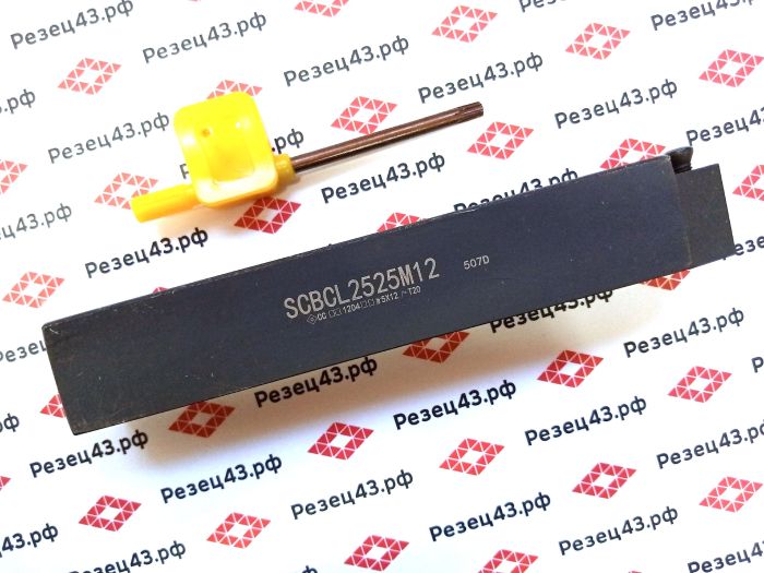 Резец наружного точения SCBCL2525M12