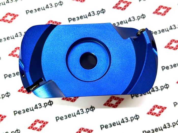 Фреза KM12-80-22-2T для чистовой фрезеровки плоскостей 45 градусов HZSK (фреза-летучка)