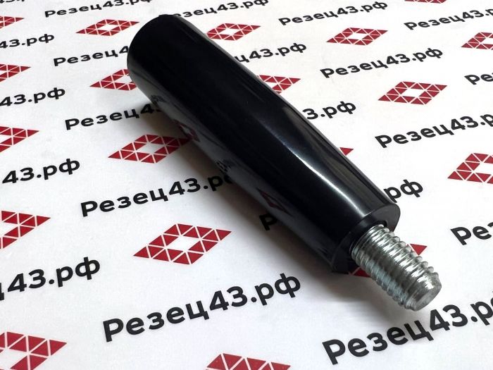 Ручка для станка цилиндрическая 80хМ10х16 с винтом, жестко фиксированная