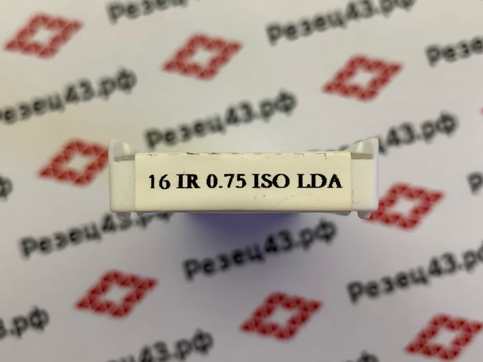 Пластина резьбонарезная DESKAR 16IR 0.75 ISO LDA