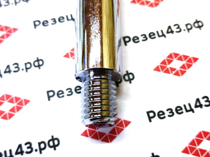 Ручка для станка шарообразная с внутренней резьбой на стальном стержне М12х160