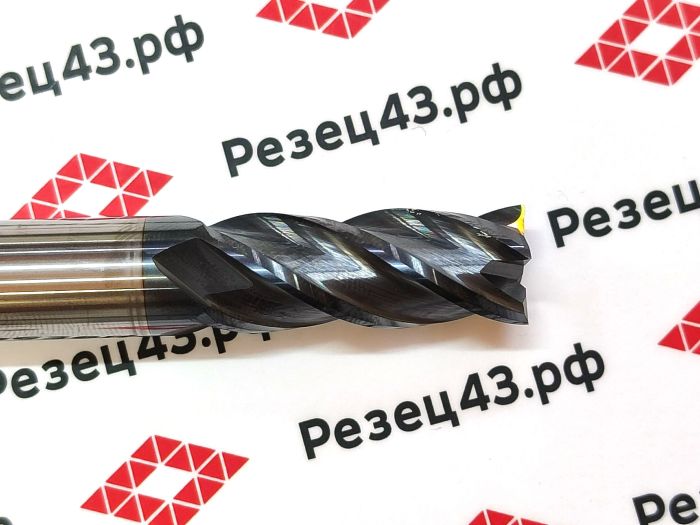 Концевая фреза D12-D12-75mm 4Z, сталь (HRC45)