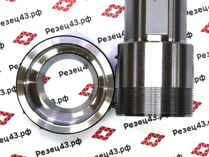 Цанговый патрон с цилиндрическим хвостовиком с лыской, диаметр − 40 мм, для цанг ER40 (SL40-ER40-80)