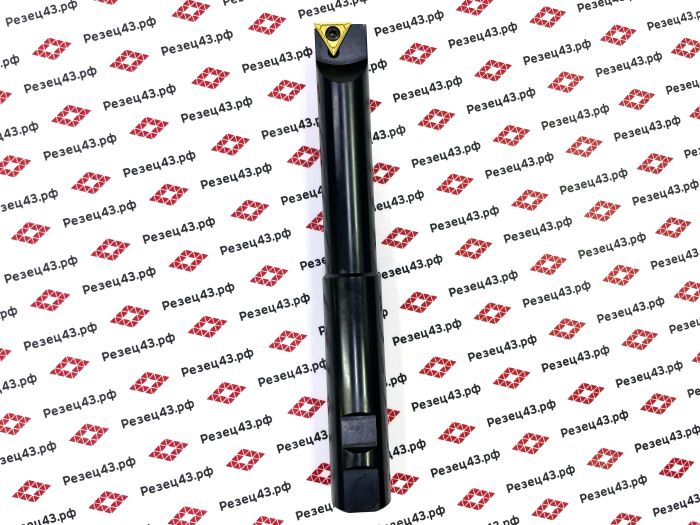 Расточной резец со сменными пластинами 25 мм с глубиной точения 105 мм, с лыской для расточной головки F1