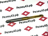 Машинный метчик DIN 371 М5х0,8 HSS M2 TiN