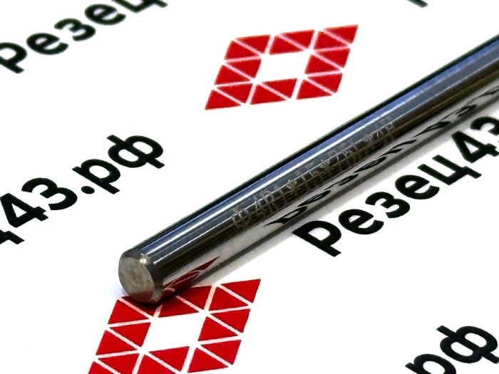 Концевая фреза с закруглённым углом режущей кромки R1 D4-D4-75 4Z, сталь (HRC65)