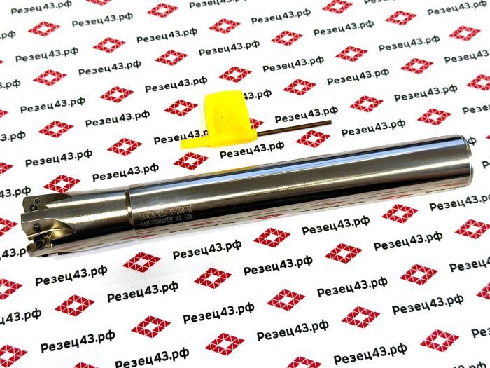 Фреза концевая EXN03R-C25-30-200-5T под сменные пластины