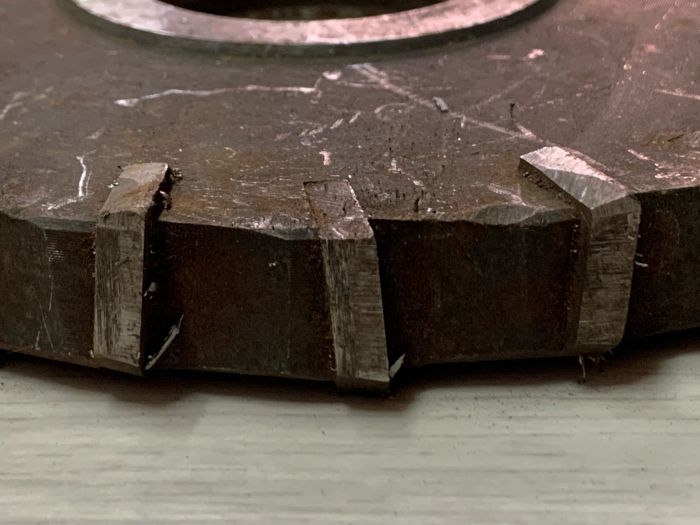 Фреза дисковая трехсторонняя со вставными ножами Б/У 200х20 СССР