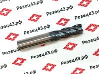Концевая фреза D12-D12-75mm 4Z, сталь (HRC45)
