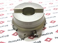 Торцевая насадная фреза LZ 80 мм, под сменные круглые пластины (EMR-6R-80-27-6T)