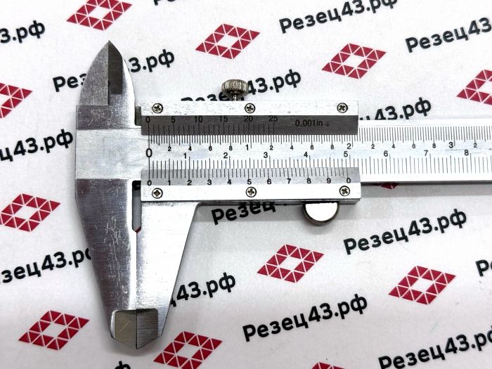 Штангенциркуль 0-150 мм нониусный с дюймовой и метрической шкалой