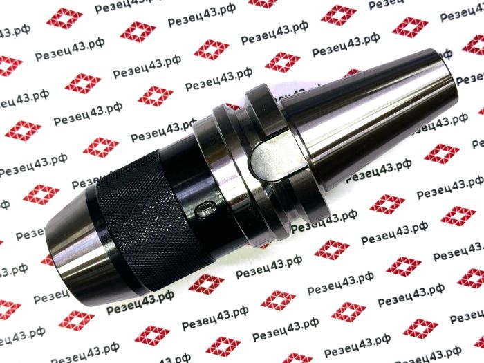 Сверлильный патрон 1-16 мм самозажимной на конусе BT40 (ISO40, 7:24), вылет 120 мм (BT40-SPU16-120)