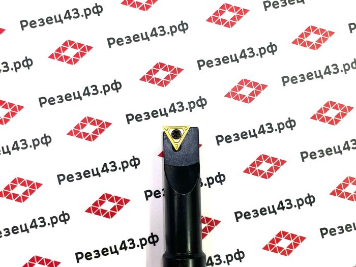 Расточной резец со сменными пластинами 16 мм с глубиной точения 45 мм для расточной головки F1