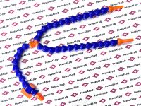 Трубка подачи СОЖ Y-образная с краном 1/4" переход в две 1/4" длина 40 см