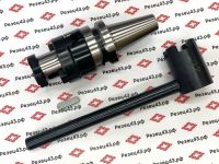 Оправка комбинированная BT30 (ISO30, 7:24) под насадные фрезы с посадкой 27 мм BT30-CEM27-45