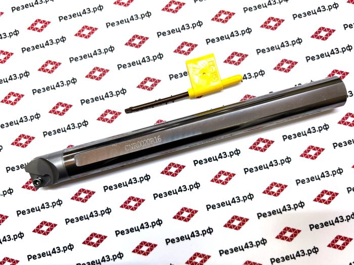 Резец резьбовой CNR0020R16 твердый сплав (антивибрационный)