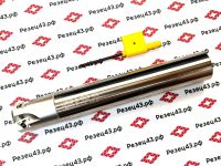 Фреза концевая EXN03R-C24-25-160-4T под сменные пластины, в пластиковом кейсе