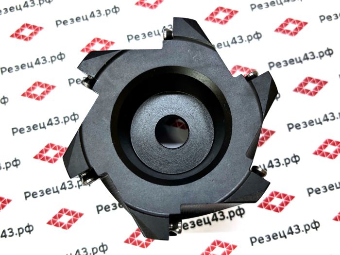 Торцевая насадная фреза 90 градусов HZSK, под сменные пластины TAP400R-80-27-6T