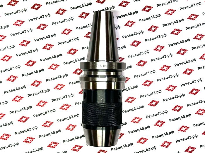 Сверлильный патрон 1-16 мм самозажимной на конусе BT40 (ISO40, 7:24), вылет 120 мм (BT40-SPU16-120)