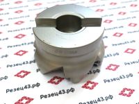 Торцевая насадная (корпусная) фреза тип WNMU, 90 градусов, под сменные пластины (WNMU08 80-27-6T)