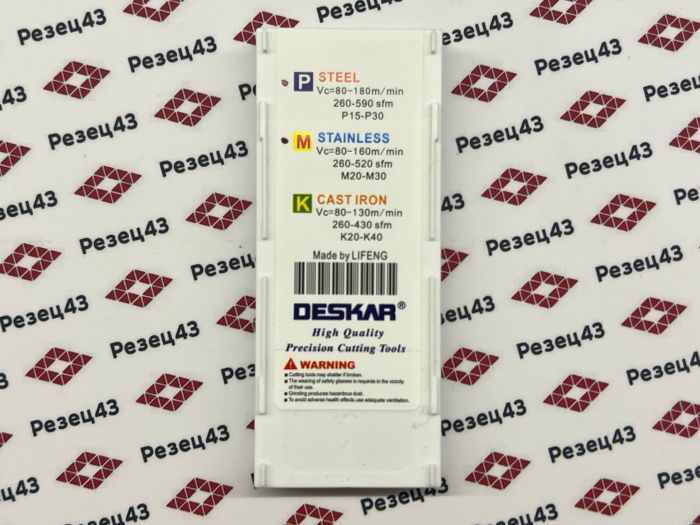 Пластина резьбонарезная DESKAR 16IR 0.5 ISO LDA