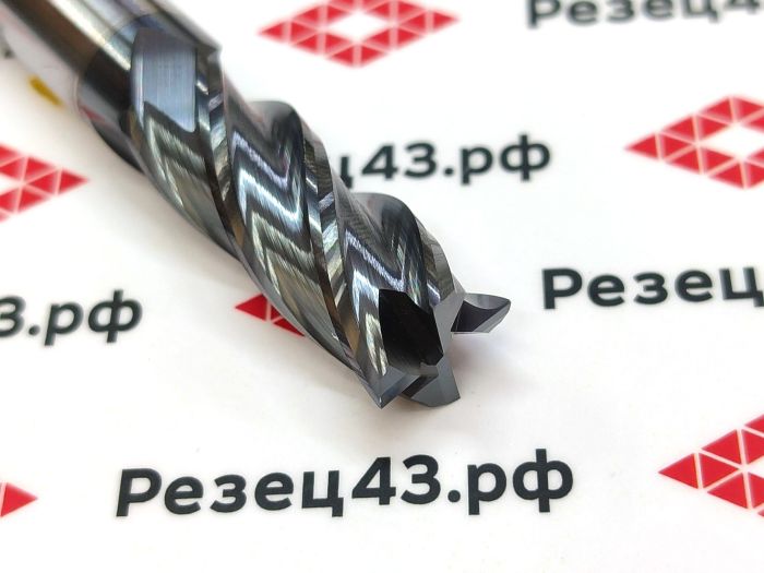 Концевая фреза D12-D12-75mm 4Z, сталь (HRC45)