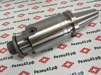 Оправка BT40 (ISO40, 7:24) под насадные фрезы с посадкой 40 мм, вылет 100 мм BT40-FMB40-100