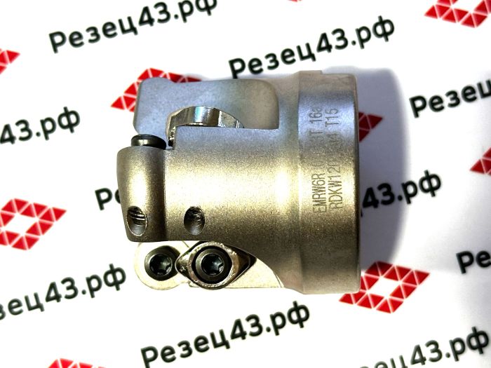 Торцевая насадная (корпусная) фреза, диаметр 40 мм под сменные круглые пластины (EMRW6R-40-16-3T)