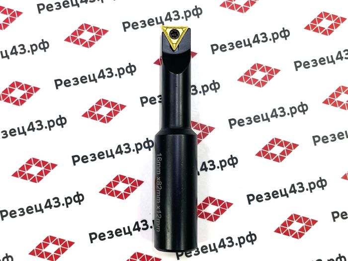 Расточной резец со сменными пластинами 16 мм с глубиной точения 38 мм для расточной головки F1