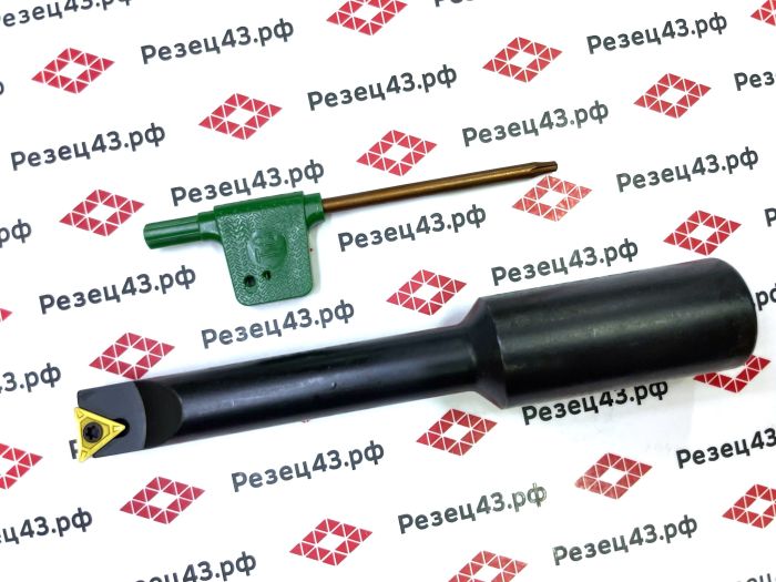 Расточной резец со сменными пластинами 22 мм с глубиной точения 67 мм для расточной головки F1