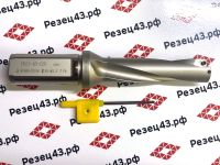 Корпусное сверло SD-21-C25-4D (WC-21-C25-4D) со сменными пластинами WC**