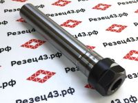 Цанговый патрон с цилиндрическим хвостовиком, диаметр 20 мм, для цанг ER16 C20-ER16A-100