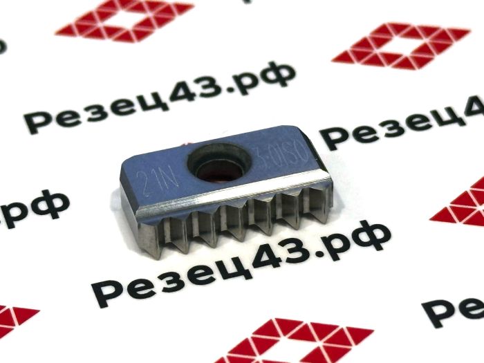 Пластина 21N 3.0ISO для резьбофрезы